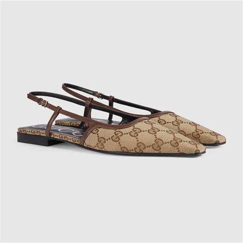 gucci fake ballet flats|gucci slingback ballet flat.